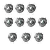 مهره شماره 12 موتور سیکلت وارون مدل M-18 بسته 10 عددی