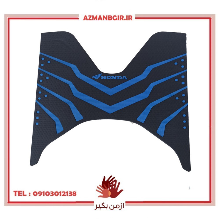 کف پایی موتور سیکلت مدل CA3 مناسب برای کلیک