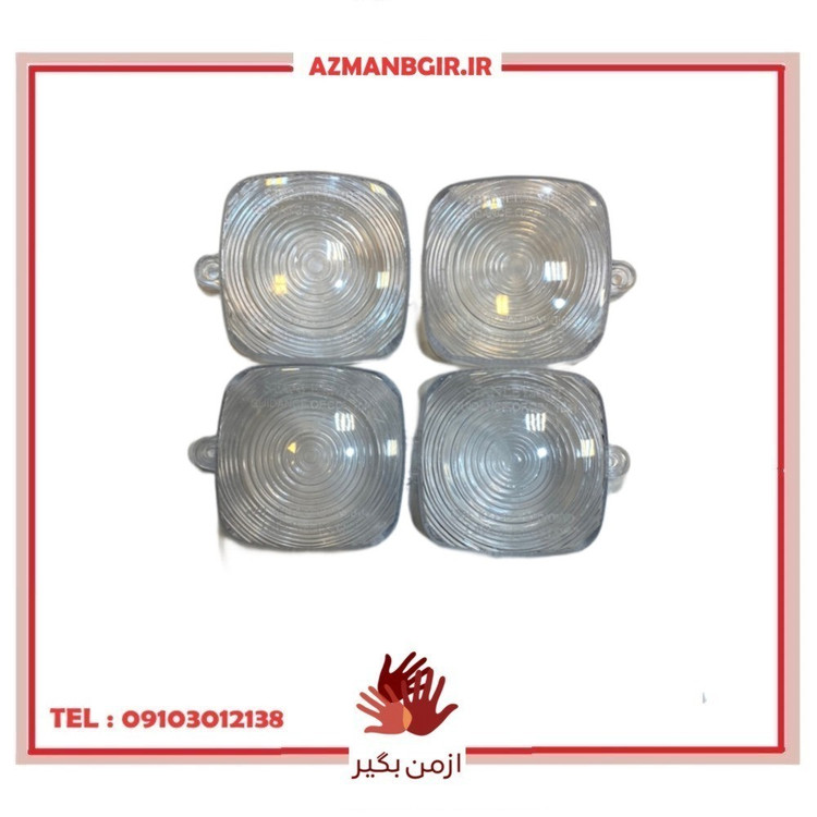 طلق چراغ راهنما موتور سیکلت وارون مدل W-27-CDI-WH مناسب برای هوندا 125 بسته 4 عددی