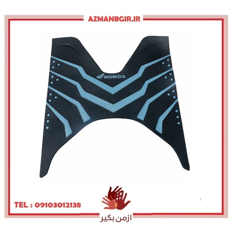 کف پایی موتور سیکلت وارون مدل CLK-ABV مناسب برای هوندا کلیک