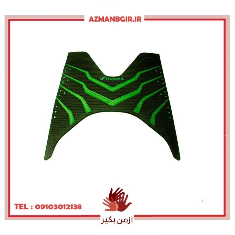 کف پایی موتور سیکلت وارون مدل HNDA-GREN-B مناسب برای هوندا های کلیک