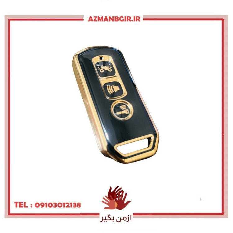 کاور ریموت موتور سیکلت وارون مدل A-34-LUX-BLK مناسب برای هوندا پی سی ایکس