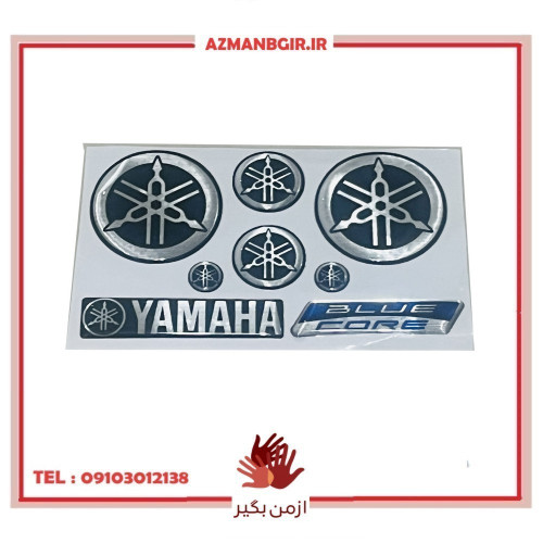 برچسب بدنه موتور سیکلت مدل A-47-YMHA-PK مناسب برای یاماها آیروکس