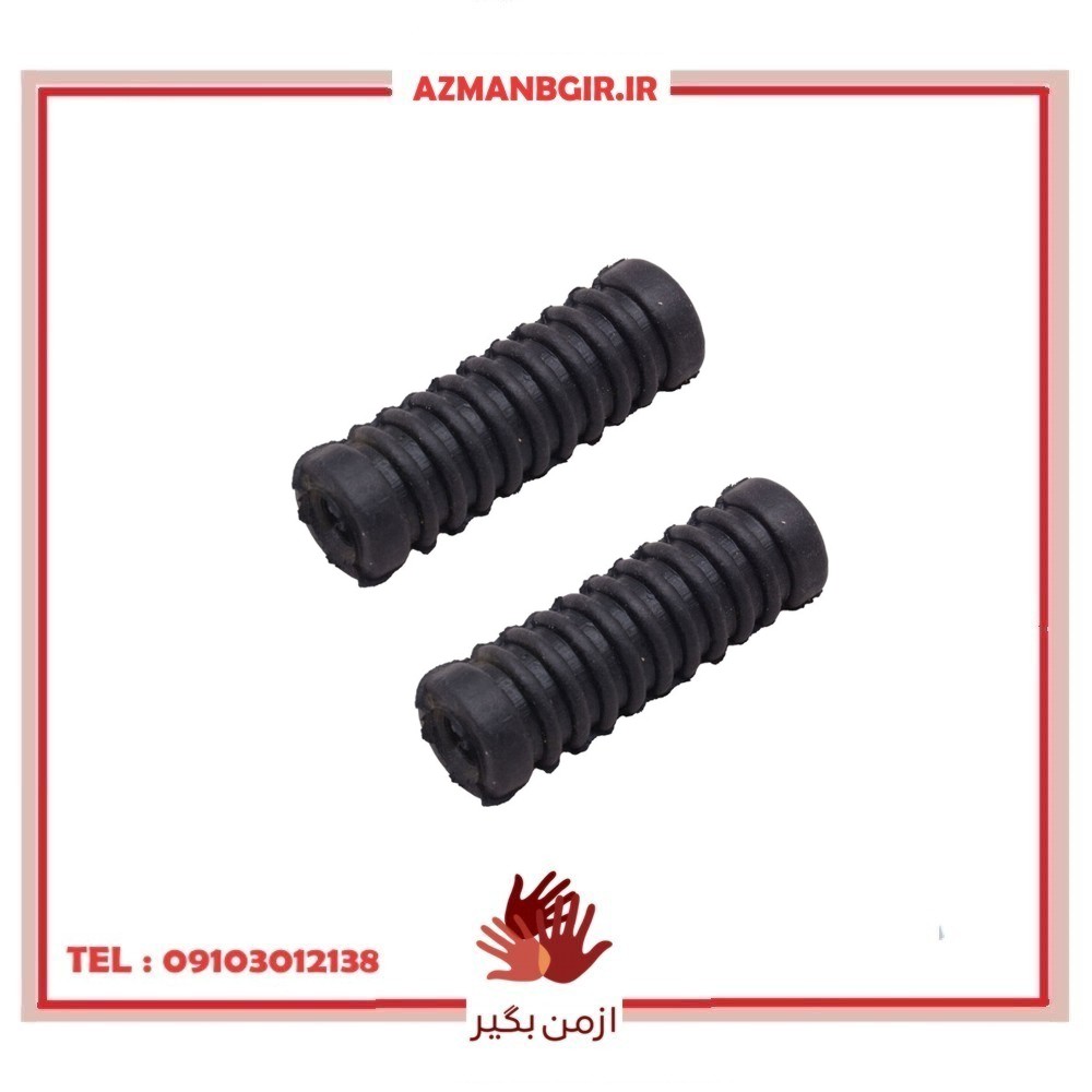 لاستیک هندل موتور سیکلت وارون مدل A-38 مناسب برای هوندا بسته 2 عددی