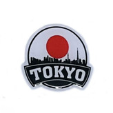 آرم و برچسب بدنه موتور سیکلت وارون مدل M-40-TOKYO