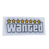 آرم و برچسب موتور سیکلت وارون مدل M-65-WANTED