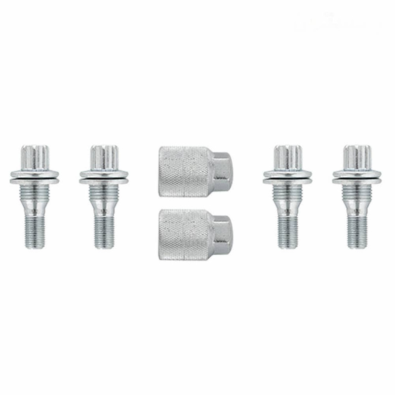 پیچ چرخ و رینگ ضد سرقت خودرو چیکال مدل M-58 مناسب برای سمند سورن پلاس مجموعه 6 عددی