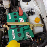 بست نگهدارنده باتری خودرو چیکال مدل Q-12 مناسب برای پراید