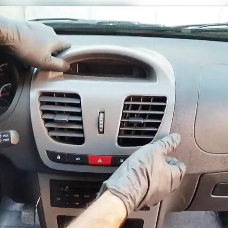 دریچه هواکش بخاری و کولر وسط داشبورد خودرو چیکال مدل V-165 مناسب برای کوییک و ساینا