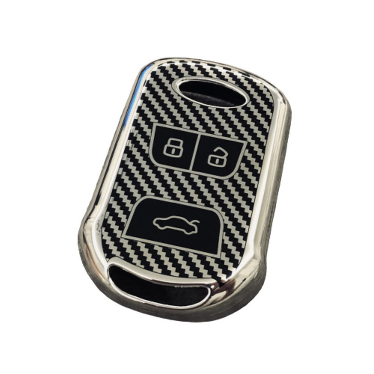کاور ریموت و جا سوئیچی خودرو چیکال مدل K-617-CARBON مناسب برای چری تیگو 5