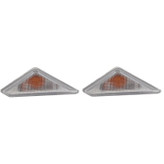 چراغ راهنما گلگیر خودرو چیکال مدل P-414-WHT مناسب برای ساینا بسته 2 عددی