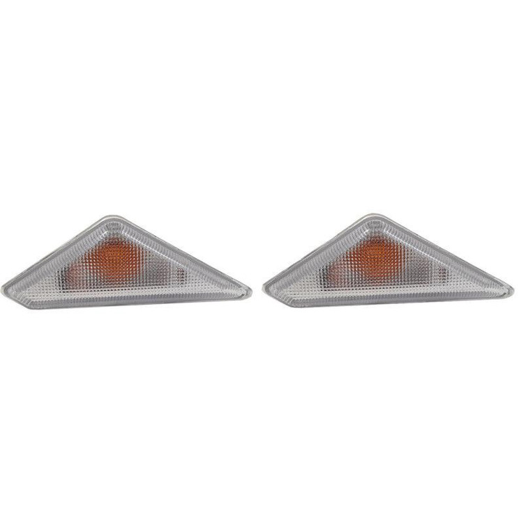 چراغ راهنما گلگیر خودرو چیکال مدل P-414-WHT مناسب برای کوئیک بسته 2 عددی