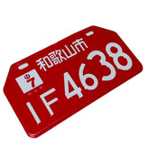پلاک تزیینی موتور سیکلت وارون مدل A-64-IF-RD