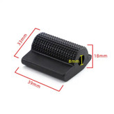 لاستیک پدال دنده موتور سیکلت وارون مدل L-33-BLK