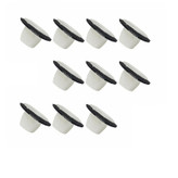 خار مادگی چراغ زه صندوق عقب پایه کوتاه خودرو وارون مدل K-356 مناسب برای ساینا بسته 10 عددی
