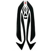 پد برچسب دستگیره عقب و بدنه موتور سیکلت وارون مدل BLK مناسب برای هوندا کلیک 150