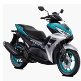 ست برچسب بدنه و رکاب موتور سیکلت وارون مدل B-9-FIROZ مناسب برای یاماها آیروکس بسته 9 عددی