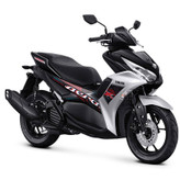 ست برچسب بدنه و رکاب موتور سیکلت وارون مدل B-9-GRY-RD مناسب برای یاماها آیروکس بسته 9 عددی