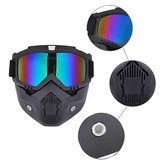 عینک و ماسک موتور سواری وارون مدل C-1