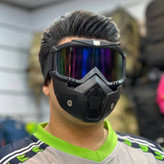 عینک و ماسک موتور سواری وارون مدل C-1