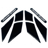 برچسب گلگیر جلو موتور سیکلت وارون مدل W-11-BLK مناسب برای هوندا کلیک بسته 8 عددی