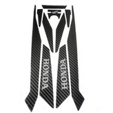 پد برچسب دستگیره عقب و بدنه موتور سیکلت وارون مدل CARBON مناسب برای هوندا واریو 160