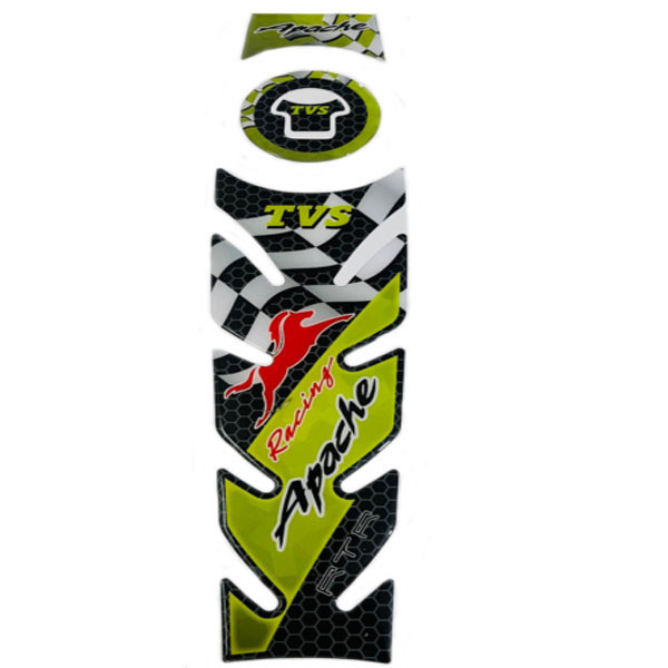 پد برچسب ژله ای باک موتور سیکلت وارون مدل GREN مناسب برای آپاچی