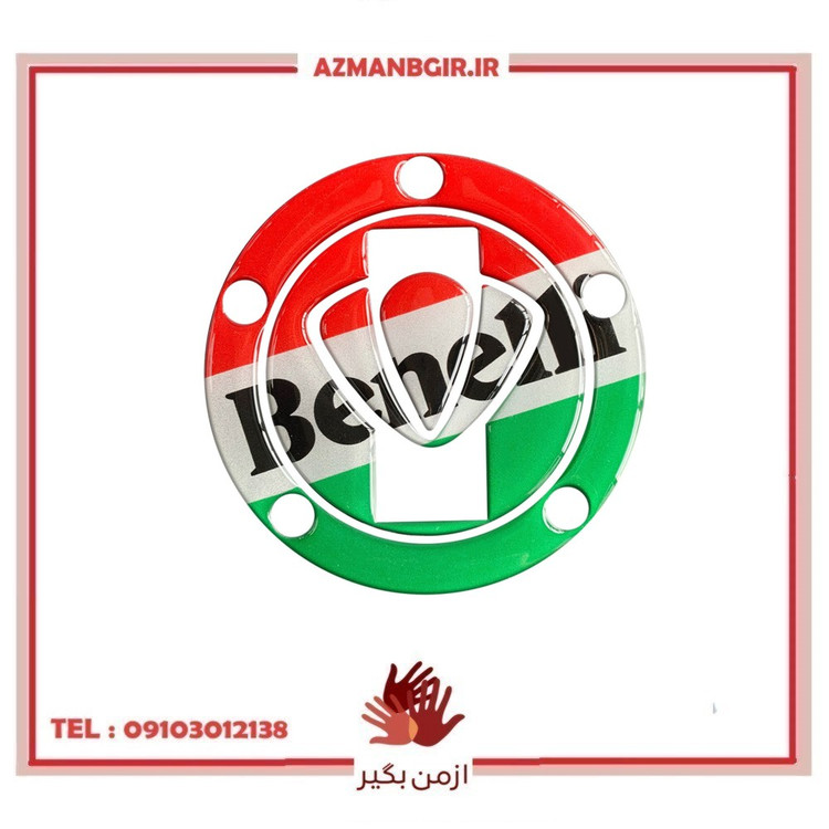 برچسب در باک موتور سیکلت مدل BL
