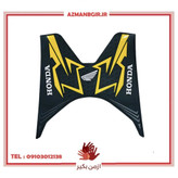 کف پایی موتور سیکلت وارون مدل CLK-RAD-YLW مناسب برای هوندا کلیک