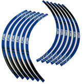 پد برچسب دور رینگ موتور سیکلت وارون مدل W-15-BLU مناسب برای اس وای ام SYM بسته 12 عددی