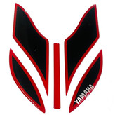 پد برچسب گلگیر جلو موتور سیکلت وارون مدل A-34-BLK-RD مناسب برای یاماها آیروکس بسته 5 عددی