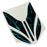 پد برچسب گلگیر جلو موتور سیکلت وارون مدل A-34-ّFIROZE2 مناسب برای یاماها آیروکس بسته 5 عددی