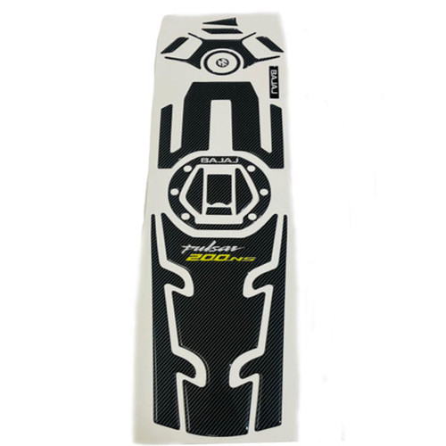 پد برچسب باک و بدنه موتور سیکلت وارون مدل CARBON مناسب برای PULSE NS200