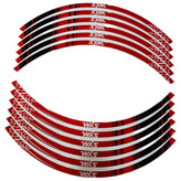 پد برچسب دور رینگ موتور سیکلت وارون مدل W-15-RD مناسب برای اس وای ام SYM بسته 12 عددی