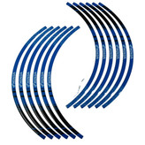 برچسب دور رینگ موتور سیکلت وارون مدل W-40-BLU مناسب برای هوندا کلیک بسته 12 عددی