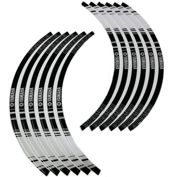 برچسب دور رینگ موتور سیکلت وارون مدل W-44-WH مناسب برای یاماها آیروکس بسته 12 عددی