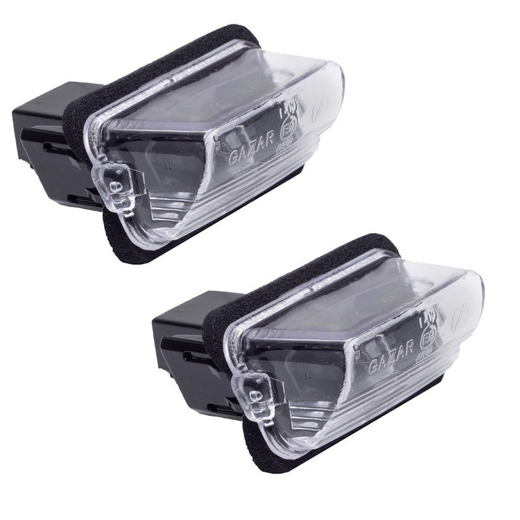 چراغ پلاک و نمره عقب خودرو وارون مدل P-585 مناسب برای پژو 206 بسته 2 عددی