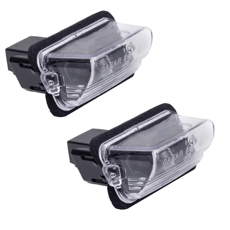 چراغ پلاک و نمره عقب خودرو وارون مدل P-585 مناسب برای پژو 206 بسته 2 عددی