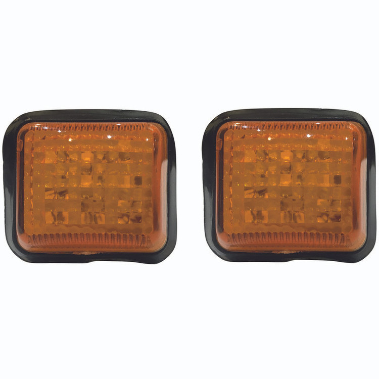 چراغ راهنما گلگیر خودرو وارون مدل P-646-ORG-SMD مناسب برای پژو پارس بسته 2 عددی