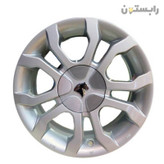 در پوش وسط رینگ خودرو چیکال مدل SMD-SLVR مناسب برای سمند سورن بسته 4 عددی