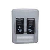 کلید شیشه بالابر سمت راننده خودرو وارون مدل P-284 مناسب برای پراید صبا