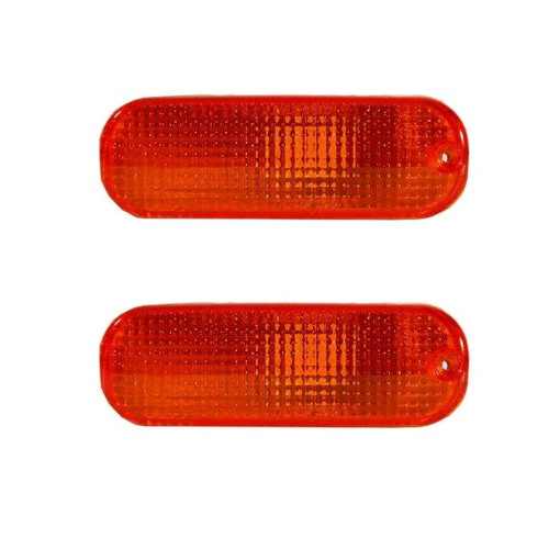 طلق چراغ راهنما داخل سپر خودرو وارون مدل P-100-O مناسب برای پراید صبا بسته 2 عددی