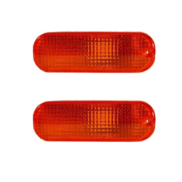 طلق چراغ راهنما داخل سپر خودرو وارون مدل P-100-O مناسب برای پراید صبا بسته 2 عددی