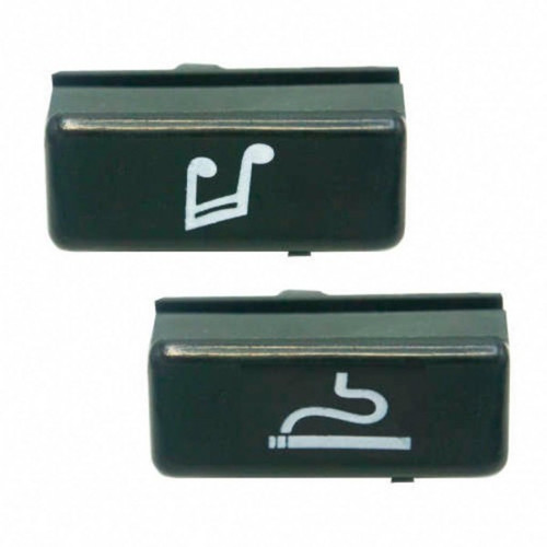 کلید پنل ضبط و جاسیگاری خودرو وارون مدل P-103&104 مناسب برای پژو405 بسته 2 عددی