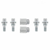 پیچ چرخ و رینگ ضد سرقت خودرو چیکال مدل M-58 مناسب برای زانتیا مجموعه 6 عددی