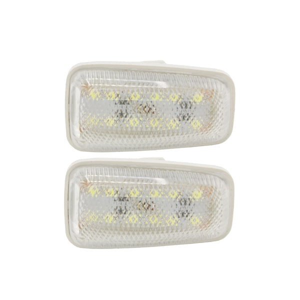 چراغ راهنما گلگیر خودرو وارون مدل P-650-WH-SMD مناسب برای پراید بسته 2 عددی