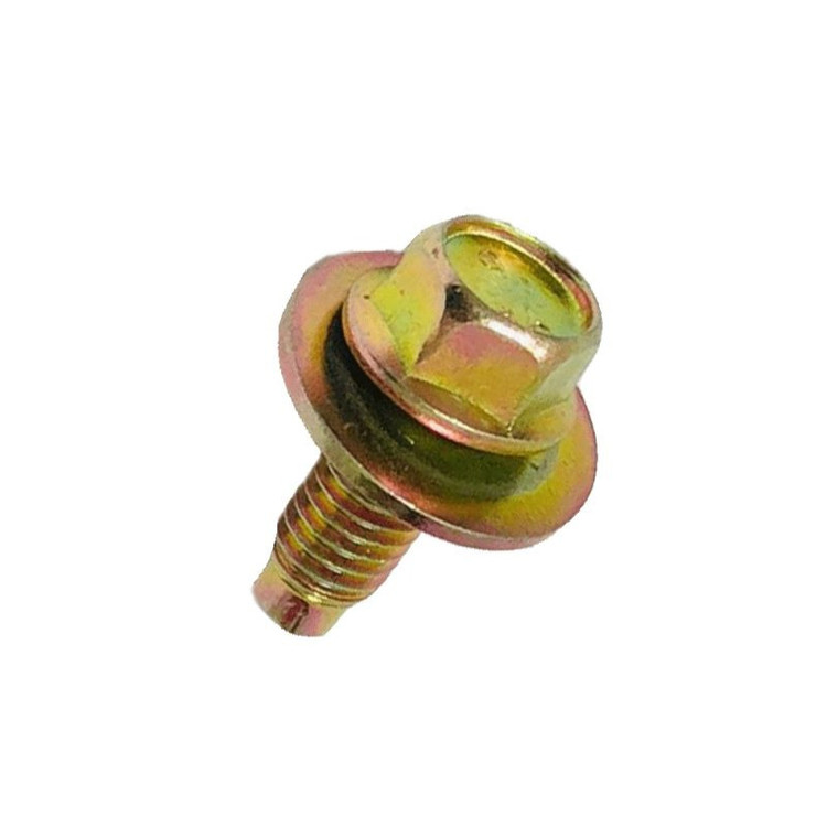 پیچ دیاق پدال ترمز و کلاچ و جعبه فرمان خودرو وارون مدل K-132 مناسب برای پراید بسته 5 عددی