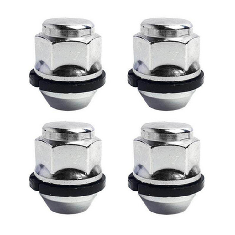 مهره چرخ خودرو وارون مدل P-28 مناسب برای ریو بسته 4 عددی