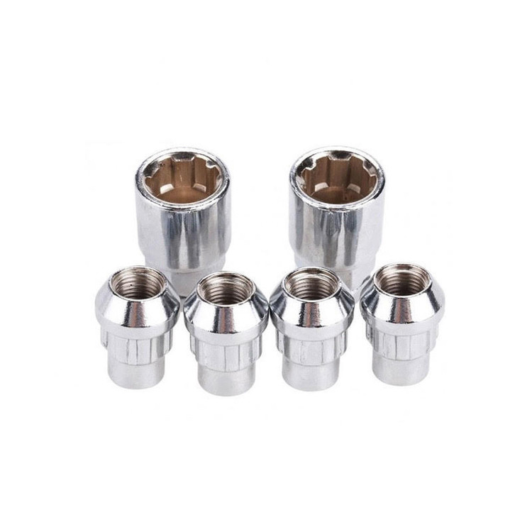 مهره چرخ و رینگ ضد سرقت خودرو چیکال مدل M-60 مناسب برای هیوندا i20 مجموعه 6 عددی