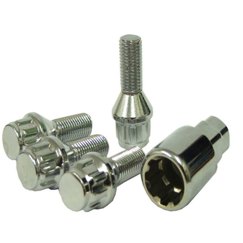 پیچ چرخ و رینگ ضد سرقت خودرو چیکال مدل M-18 مناسب برای چری تیگو 7 مجموعه 6 عددی